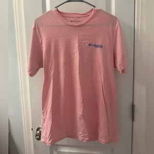 Columbia Soft Pink Crew Neck Tee